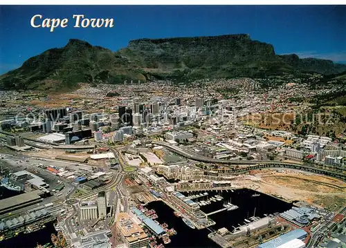 AK / Ansichtskarte Cape_Town_Kaapstad_Kapstadt Fliegeraufnahme Panorama Cape_Town