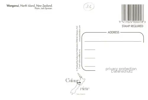 AK / Ansichtskarte Wanganui_NZ Fliegeraufnahme Nord Insel 