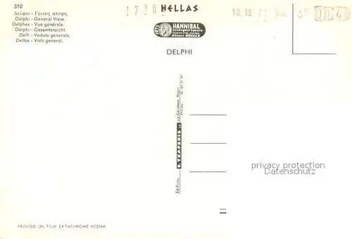 AK / Ansichtskarte Delfi_Delphi Gesamtansicht Delfi Delphi