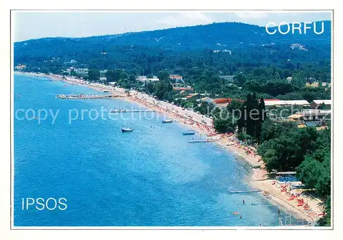 AK / Ansichtskarte Ipsos Fliegeraufnahme Strand 