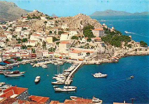 AK / Ansichtskarte Hidra_Hydra_Greece Teilansicht Bucht 