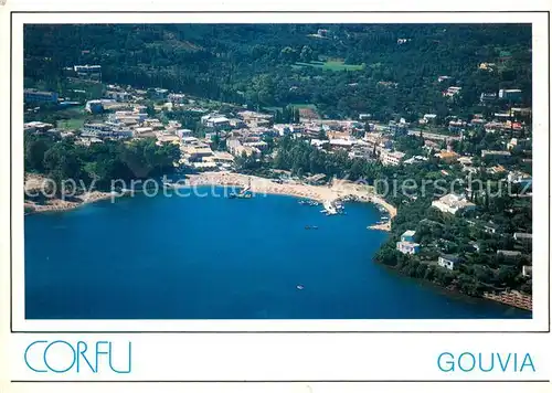 AK / Ansichtskarte Gouvia Fliegeraufnahme Bucht Gouvia