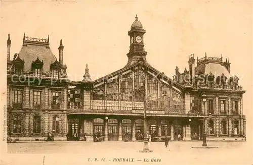 AK / Ansichtskarte Roubaix_59 La Gare 