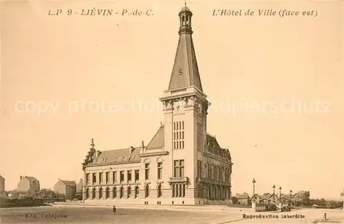 AK / Ansichtskarte Lievin Hotel de Ville face est Lievin