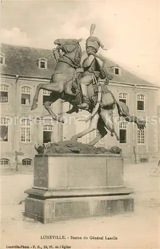 AK / Ansichtskarte Luneville_54 Statue du General Lasalle 