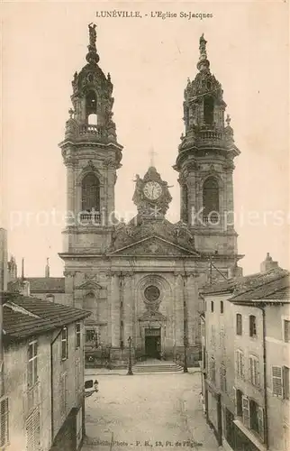 AK / Ansichtskarte Luneville_54 Eglise St Jacques 