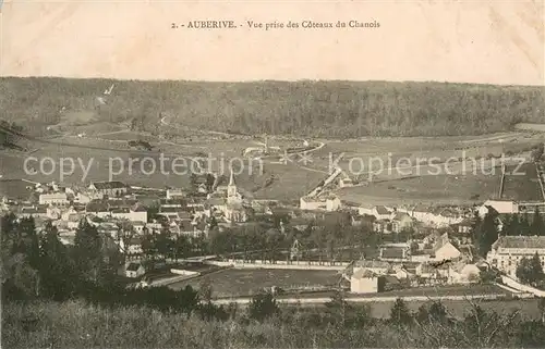 AK / Ansichtskarte Auberive_51_Marne Vue prise des Coteaux du Chanois 