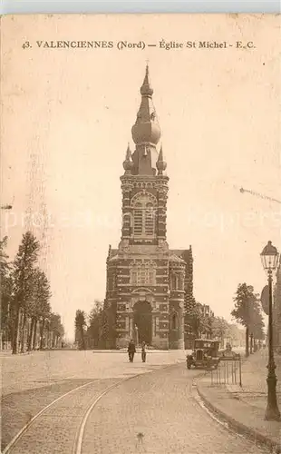 AK / Ansichtskarte Valenciennes_59 Eglise St Michel 