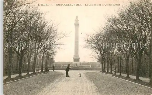 AK / Ansichtskarte Boulogne sur Mer_62 La Colonne de la Grande Armee 