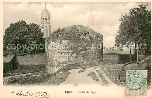 AK / Ansichtskarte Lille_59 La Noble Tour 