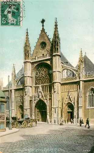 AK / Ansichtskarte Dunkerque_Duenkirchen Eglise St Eloi 