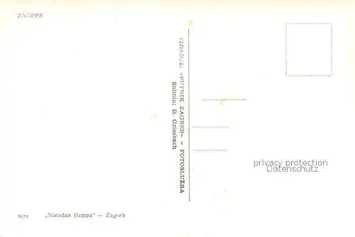 AK / Ansichtskarte Zagreb Stadtansichten Zagreb