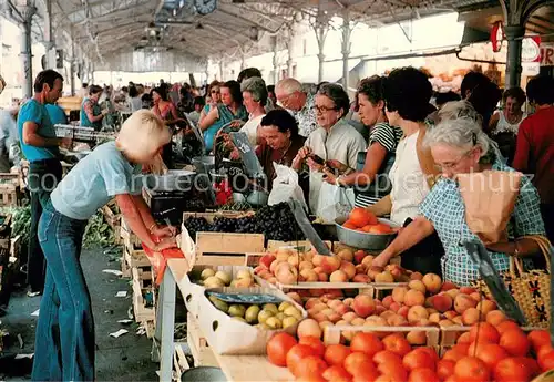 AK / Ansichtskarte Antibes_Alpes_Maritimes Cours Massena Marche Antibes_Alpes_Maritimes