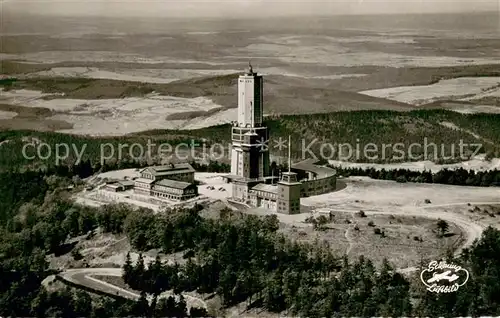 AK / Ansichtskarte Grosser_Feldberg_Taunus Aussichtsturm Fernseh  und Fernmeldeturm Grosser_Feldberg_Taunus