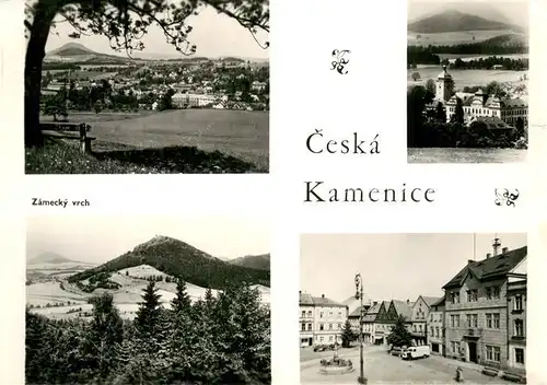 AK / Ansichtskarte Ceska_Kamenice Panorama Landschaft Marktplatz Innenstadt Ceska Kamenice