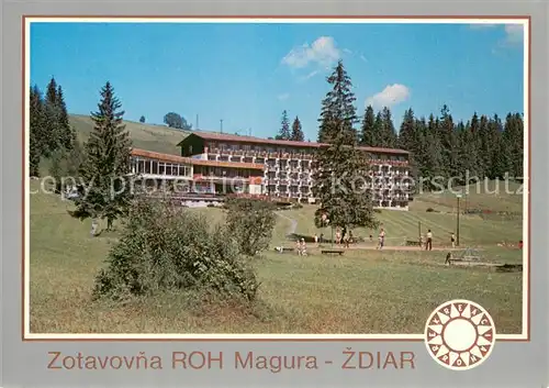 AK / Ansichtskarte Zdiar_Vysoke_Tatry Zotavovna ROH Magura Berghotel 