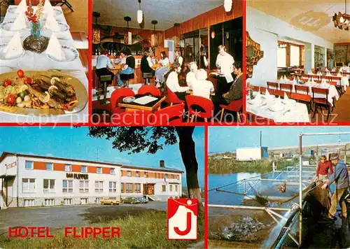 AK / Ansichtskarte Vrbov Hotel Flipper Restaurant Fischzucht Vrbov