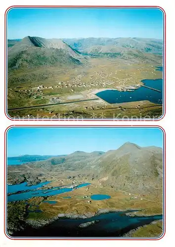 AK / Ansichtskarte Hasvik_Norge_Norway Fliegeraufnahme Hasvag 