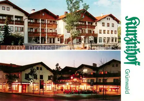 AK / Ansichtskarte Gruenwald_Muenchen Kurznhof Aussenansichten Gruenwald Muenchen