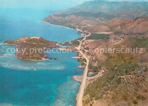 AK / Ansichtskarte Santiago_de_Cuba Fliegeraufnahme Carretera Santiago de Cuba Pilon Oriente Santiago_de_Cuba