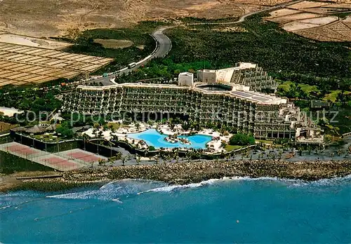 AK / Ansichtskarte Lanzarote_Kanarische Inseln_ES Fliegeraufnahme Hotel Las Salinas 