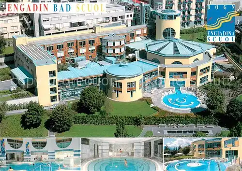 AK / Ansichtskarte Bad_Scuol Erlebnisbad Teilansichten Bad_Scuol