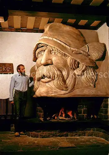 AK / Ansichtskarte Hamburg Seppl Kamin Kleine Sennhuette Hamburg