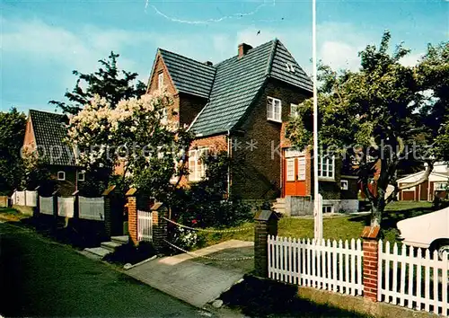 AK / Ansichtskarte Norddorf_Amrum Haus Fallen Anker Aussenansicht Norddorf Amrum