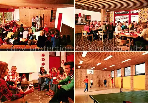 AK / Ansichtskarte Oberjoch Haus Rheinland Pfalz Teilansichten Innen Oberjoch