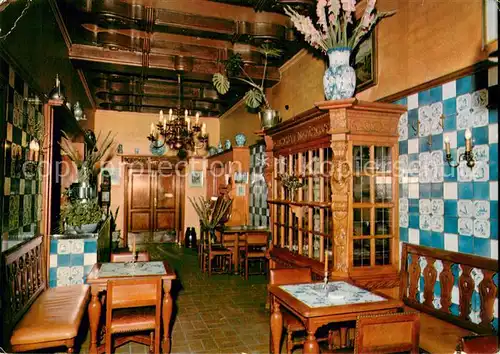 AK / Ansichtskarte Koeln__Rhein Historisches Restaurant Em Kruetzche Innenansicht 