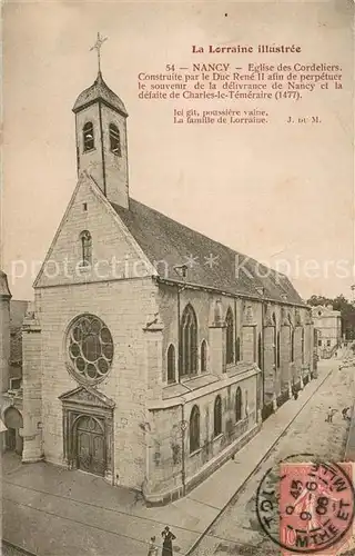 AK / Ansichtskarte Nancy_54 Eglise des Cordeliers 