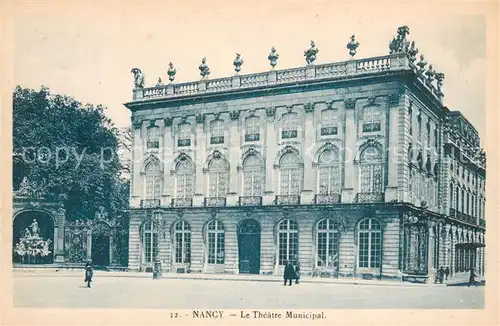 AK / Ansichtskarte Nancy_54 Le Theatre Municipal 