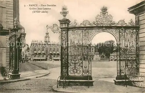 AK / Ansichtskarte Nancy_54 Place Stanislas Grilles Jean Lamour 