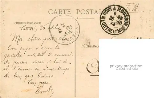 AK / Ansichtskarte Pont a Mousson_54 Eglise Saint Martin 