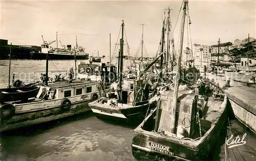 AK / Ansichtskarte Boulogne_62 sur Mer Le Port de Peche 