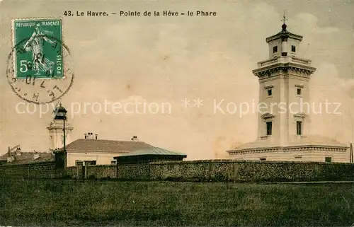 AK / Ansichtskarte Le_Havre Pointe de la Heve le Phare Le_Havre