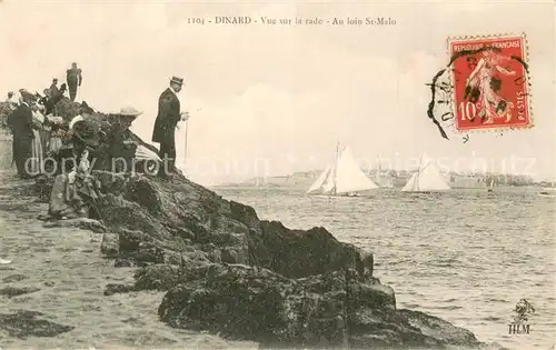 AK / Ansichtskarte Dinard_35 Vue sur la rade Au loin St Malo 
