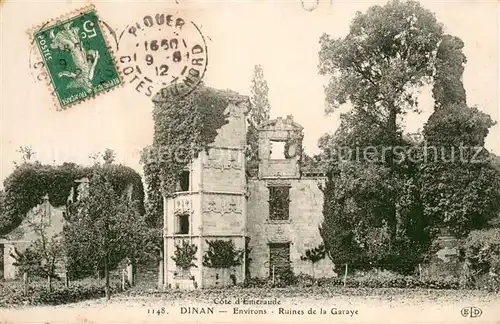 AK / Ansichtskarte Dinan_22 Environs Ruines de la Garaye 