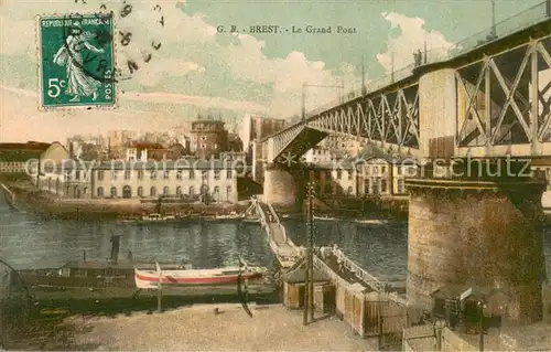 AK / Ansichtskarte Brest_29 Le Grand Pont 