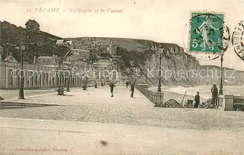 AK / Ansichtskarte Fecamp_76 La Digue et le Casino 