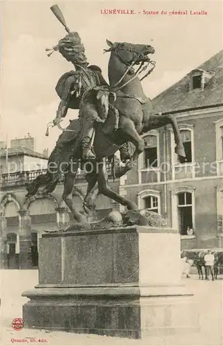 AK / Ansichtskarte Luneville_54 Statue du general Lasalle 