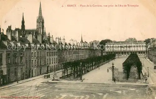 AK / Ansichtskarte Nancy_54 Place de la Carriere vue prise de lArc de Triomphe 