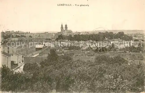 AK / Ansichtskarte Luneville_54 Vue generale 