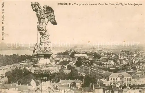 AK / Ansichtskarte Luneville_54 Vue prise du sommet dune des Tours de lEglise Saint Jacques 