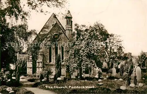 AK / Ansichtskarte Paddock__Wood_Tunbridge_Wells The Church 