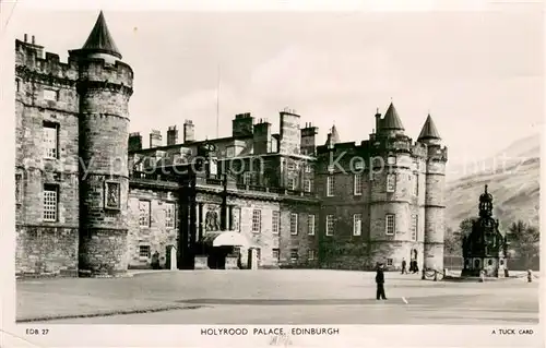AK / Ansichtskarte Edinburgh_Scotland Holyrood Palace 
