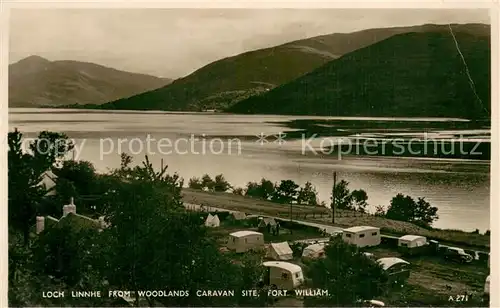 AK / Ansichtskarte Fort_William_Lochaber_UK Loch Linnhe from Woodlands Caravan Site 