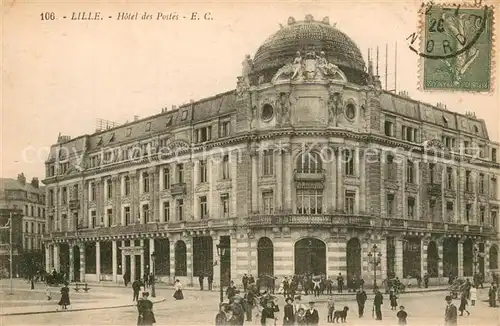 AK / Ansichtskarte Lille_59 Hotel des Postes 