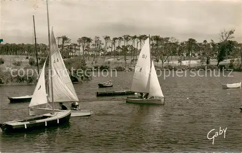 AK / Ansichtskarte Les_Sables d_Olonne_85 Lac de Tanche 