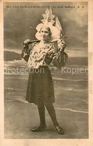 AK / Ansichtskarte Les_Sables d_Olonne_85 La Jolie Sablaise 